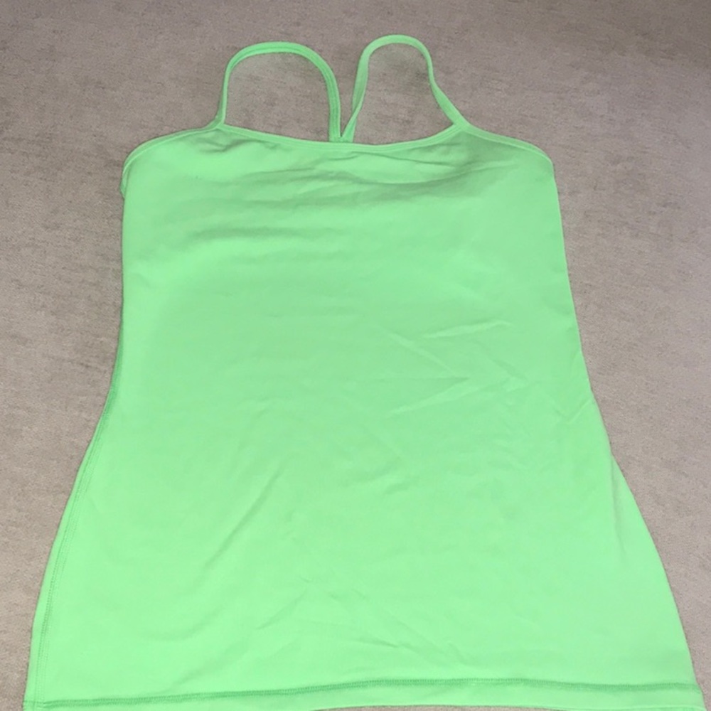 LuLu Lemon Flow Y Tank. Size 6